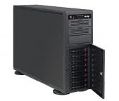 Obudowa serwerowa CSE-743AC4-1200B-SQ [NR]Black 4U Tower SC743AC4 SQ with SAS3, USB3, 1200W PWS foto1